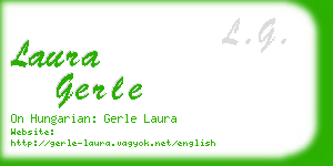 laura gerle business card